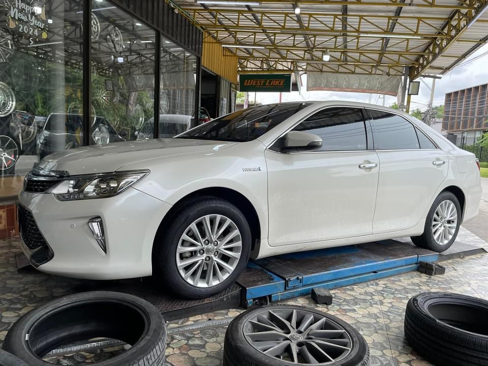TOYOTA_CAMRY🛞 เปลี่ยนยาง #GITI_COMFORT F22 215/55R17