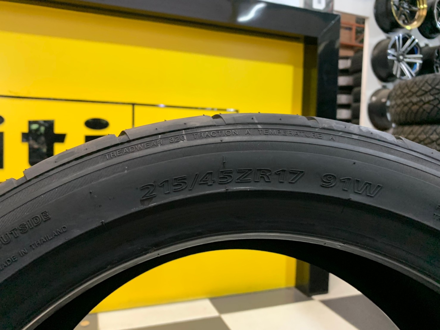 Landsail RS009 215-45R17 ยางลายซิ่ง ยางMade in Thailand ยางใหม่ปี2021