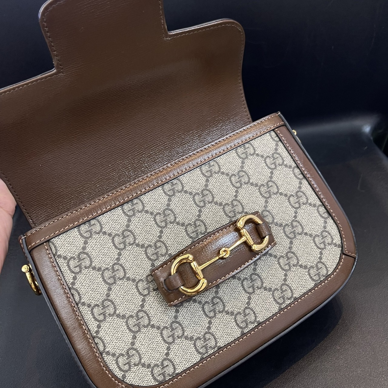 Gucci horsebit mini 1955 มือสอง