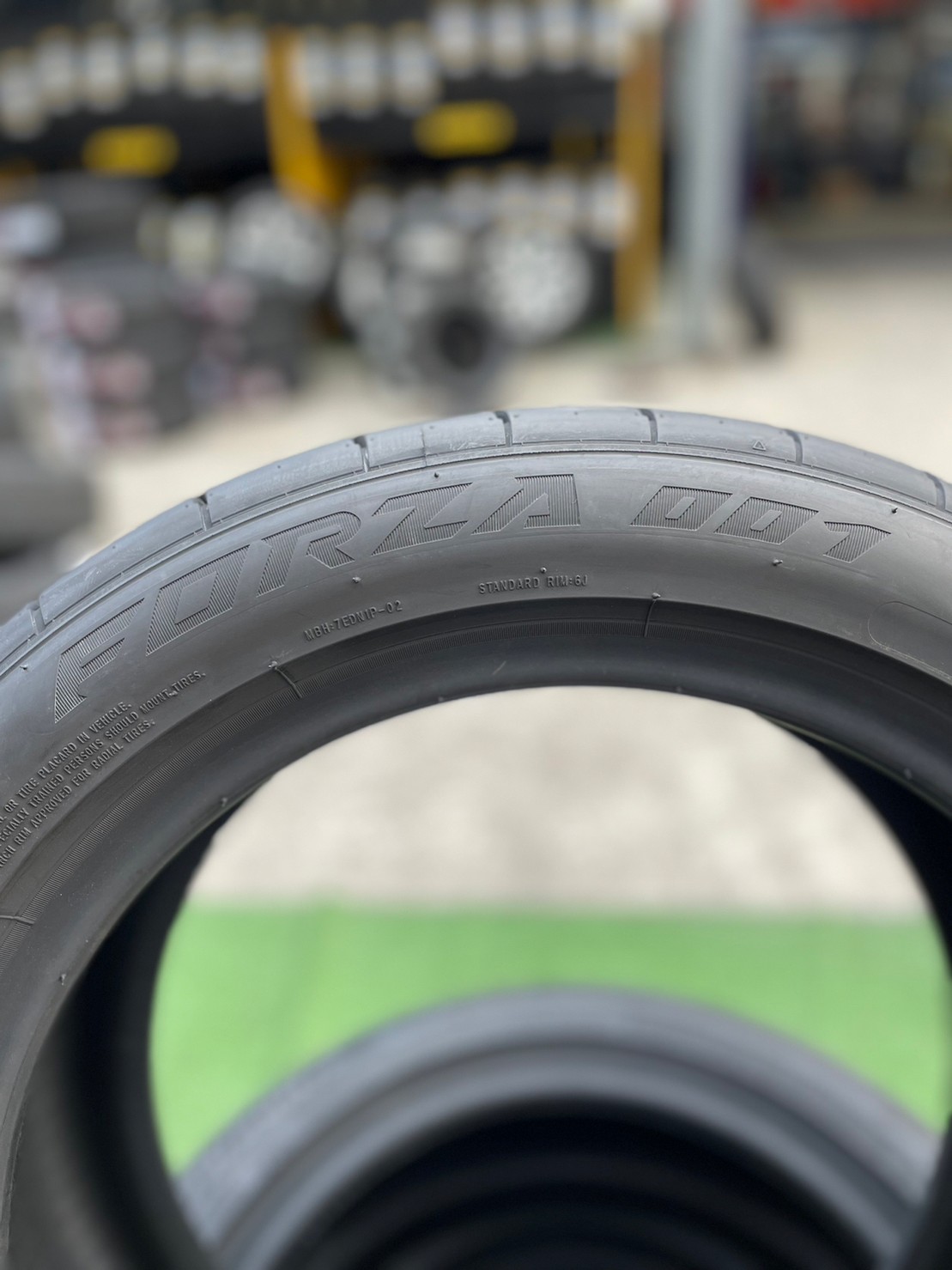 ยางKINTO FORZA 001 Treadwear280 195/50R15 ยางใหม่ 2023