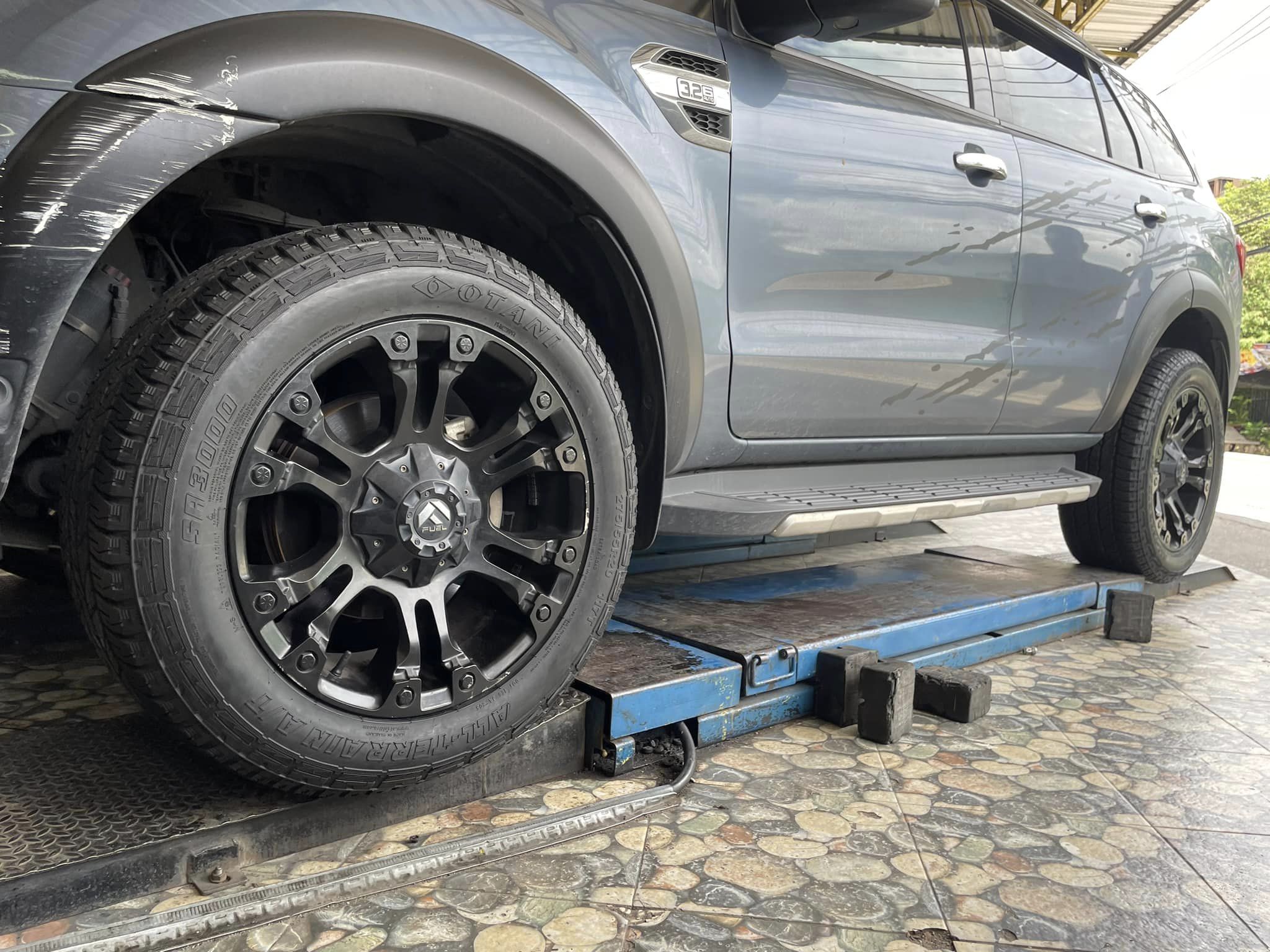 #FORD_EVEREST ยางสายลุย หล่อดุดัน #ยางโอตานิ OTANI SA3000 275/55R20 ยางAll-Terrian นุ่มเงียบกว่าเดิม #มั่นใจใช้ยางโอตานิ