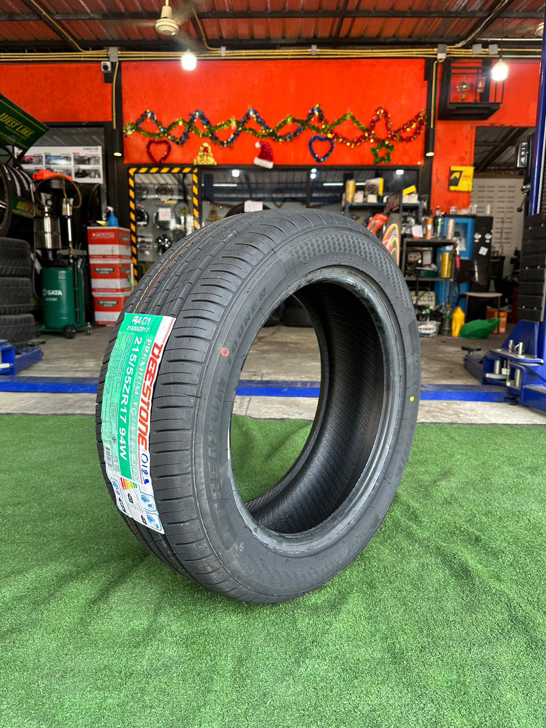 215/55R17 Deestone RA01 ยางใหม่ยางไทยคุณภาพดี ยางใหม่ปี2023