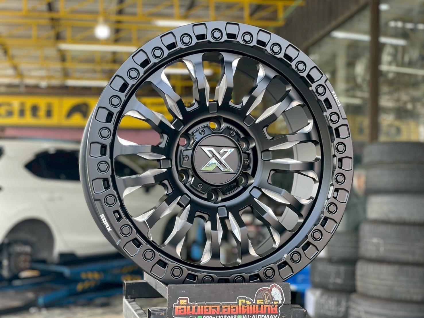 #ล้อแม็กซ์ขอบ18 #OASIS_WHEEL #X MOS OFFROAD F16 Flow Forming ขนาด18 ET0 6x139.7