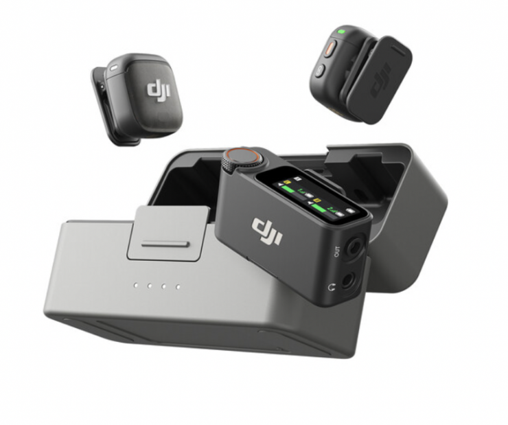 DJI MIC 3 - Compact (1 TX + 1 RX) mini wireless microphone
