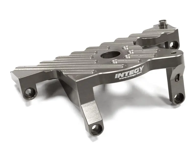 INT-C25301GREY Billet Machined Motor Mount for Traxxas Slash 4X4 LCG Chassis (Non-Telemetry)