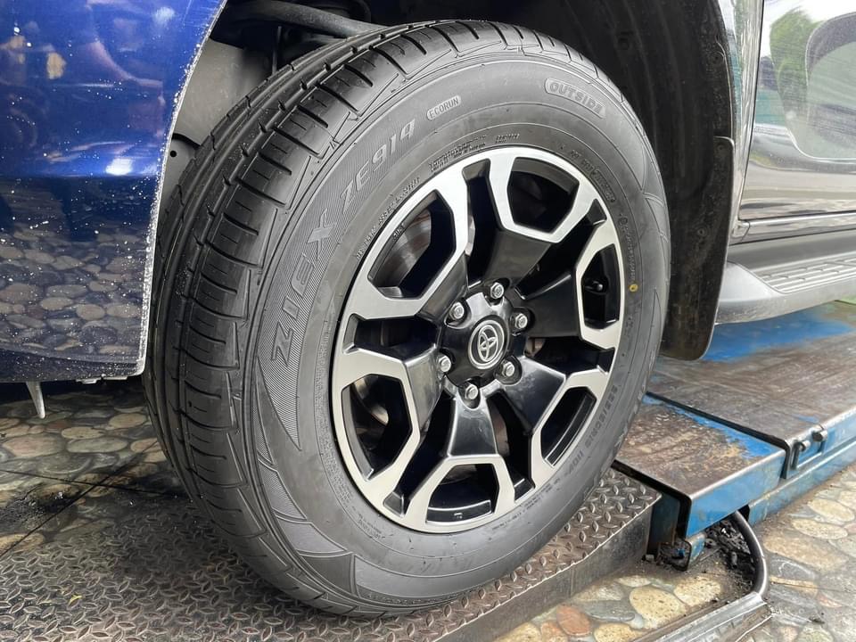 เปลี่ยนยาง #TOYOTA_REVO 🚘❤️💫 🐘#FALKEN_ZIEX ZE914 ECORUN 265/60R18