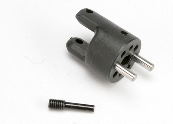 5457 Yoke, brake (1)/ torque pins (2)/ 4x15mm screw pin