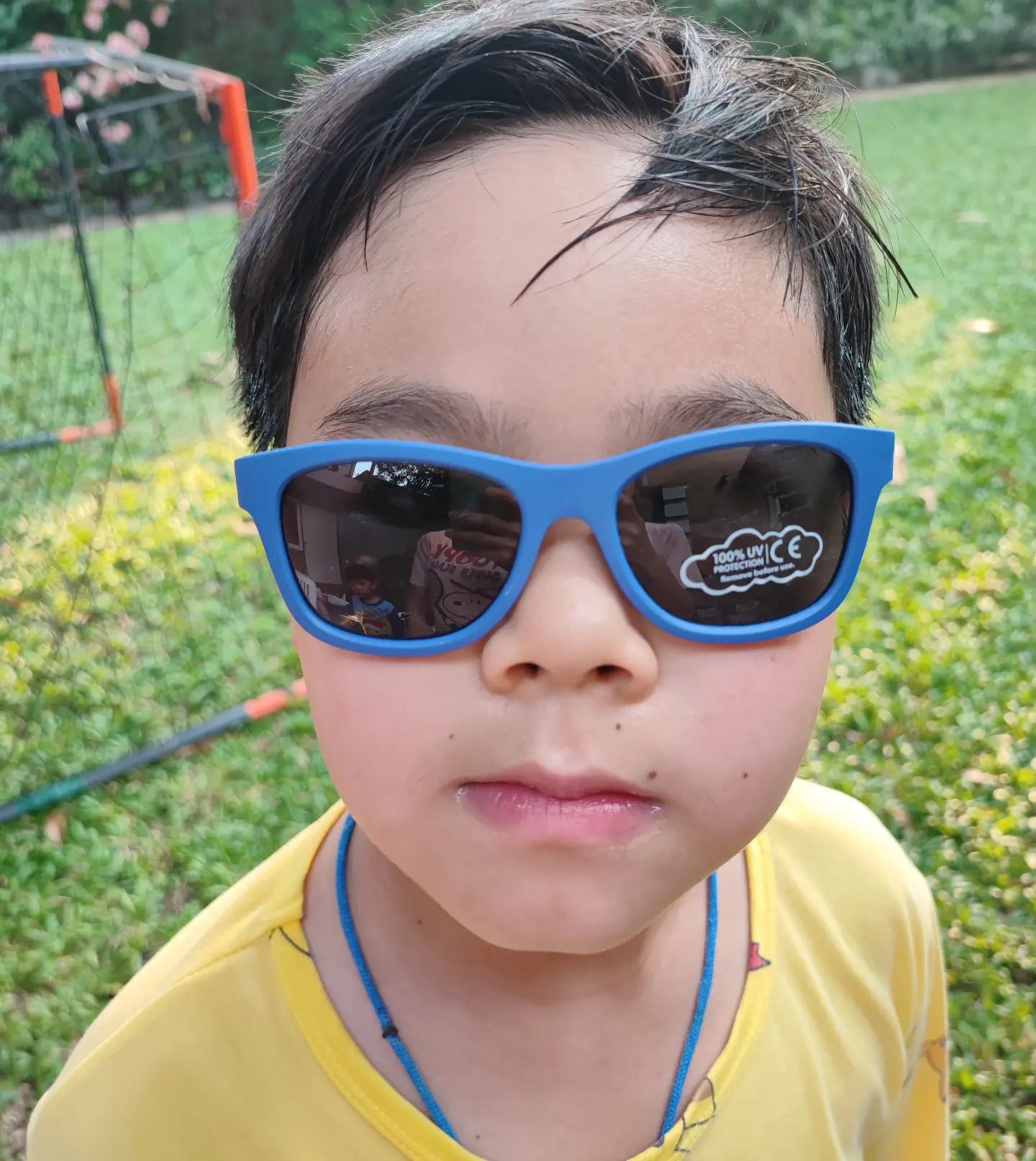 Babiators Good as blue navigator 6+y แว่นกันแดดเด็กแบรนด์ยอดนิยมของเด็กทั่วโลก จากอเมริกา ยืดหยุ่น ทนทานกว่าแว่นทั่วไป เลนส์กัน UV100%