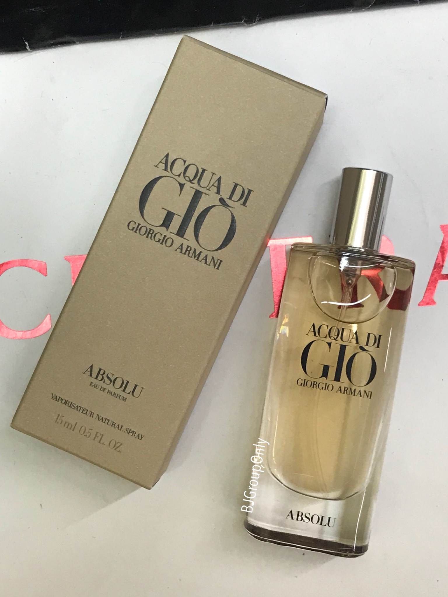 น้ำหอมGIORGIO ARMANI Acqua Di Gio Absolu Eau De Parfum Spray 15 ml.