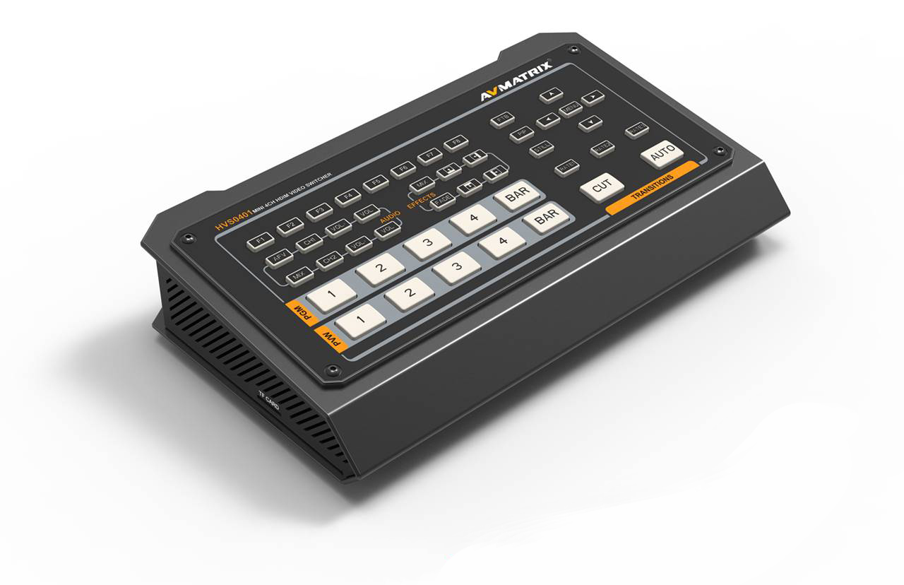 AVMatrix HVS0401 MiNi LIVE STREAMING Video Switcher