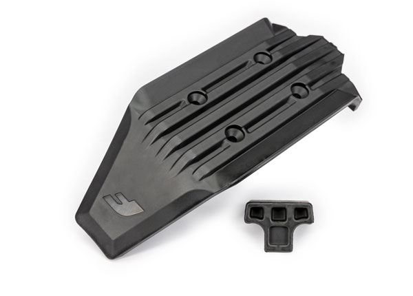 10937 Skid plate, front (1)/ rubber impact cushion (1) [สำหรับ 1/5 FUNCO]