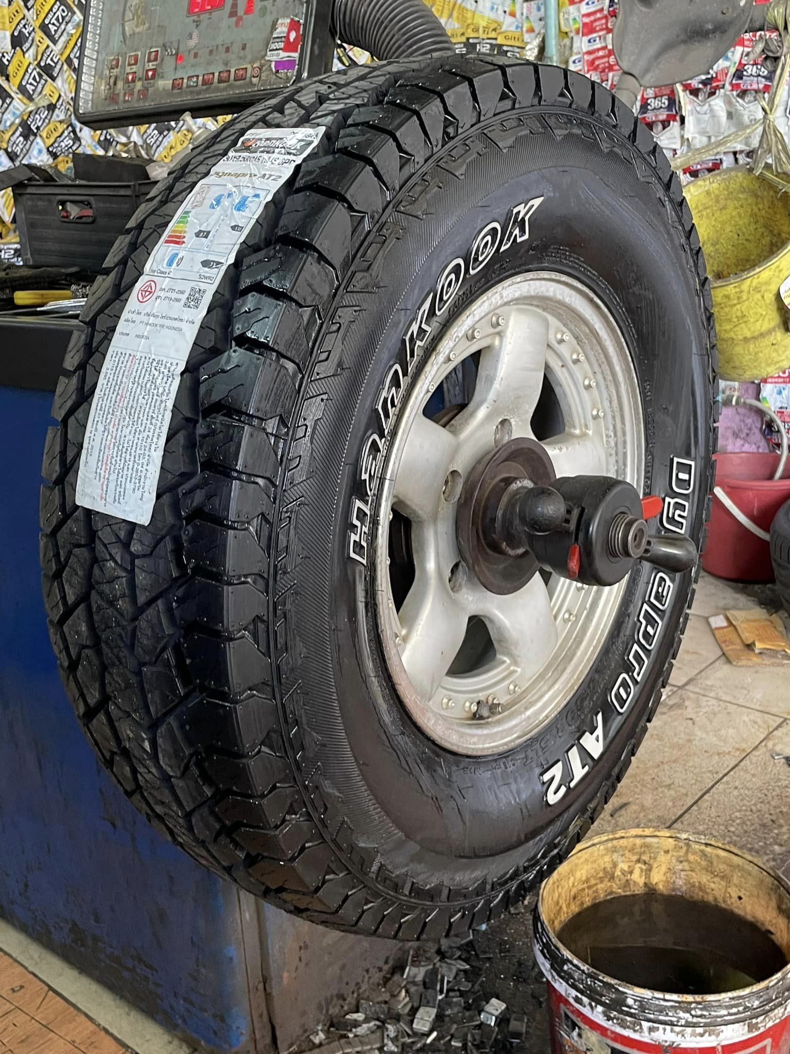 #SUZUKI_CARIBIAN❤️ #ยางสายลุย #ยางAT รุ่นใหม่ #ตัวหนังสือสีขาว #ยางแบรนด์เกาหลี #ยางใหม่ปี2024 #Hankook_Dynapro_AT2 30X9.50R15 #RF11