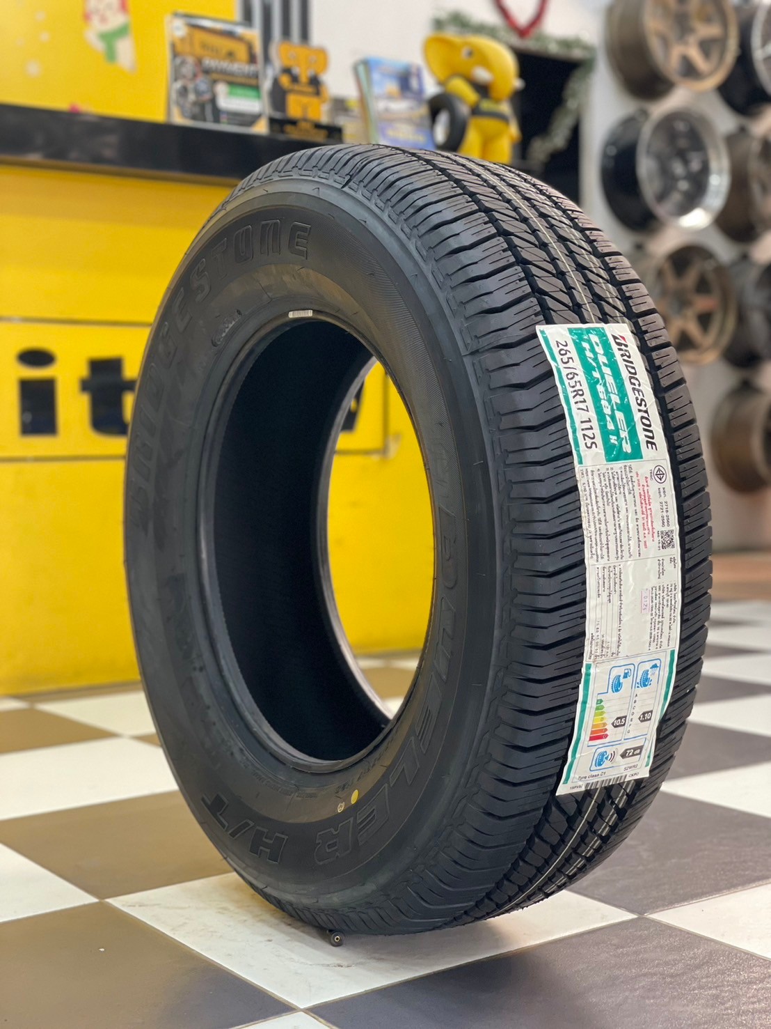 ยางใหม่ #บริจโตน #Bridgestone #Dueler H/T 684 265/65R17 ยางใหม่ปี2024