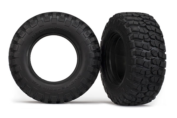 6871R Tires, BFGoodrich® Mud-Terrain T/A® KM2 , ultra-soft (S1 off-road racing compound) (dual profile 4.3x1.7- 2.2/3.0") (2)/ foam inserts (2)
