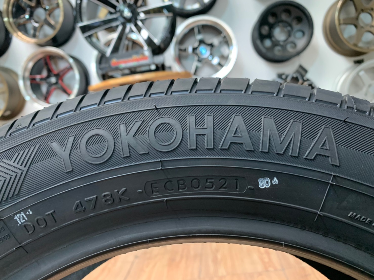 YOKOHAMA E70 205/55R16ยางใหม่ปี2021 ยางคุณภาพดีนุ่มเงียบ ยางสายพันธุ์ญี่ปุ่น