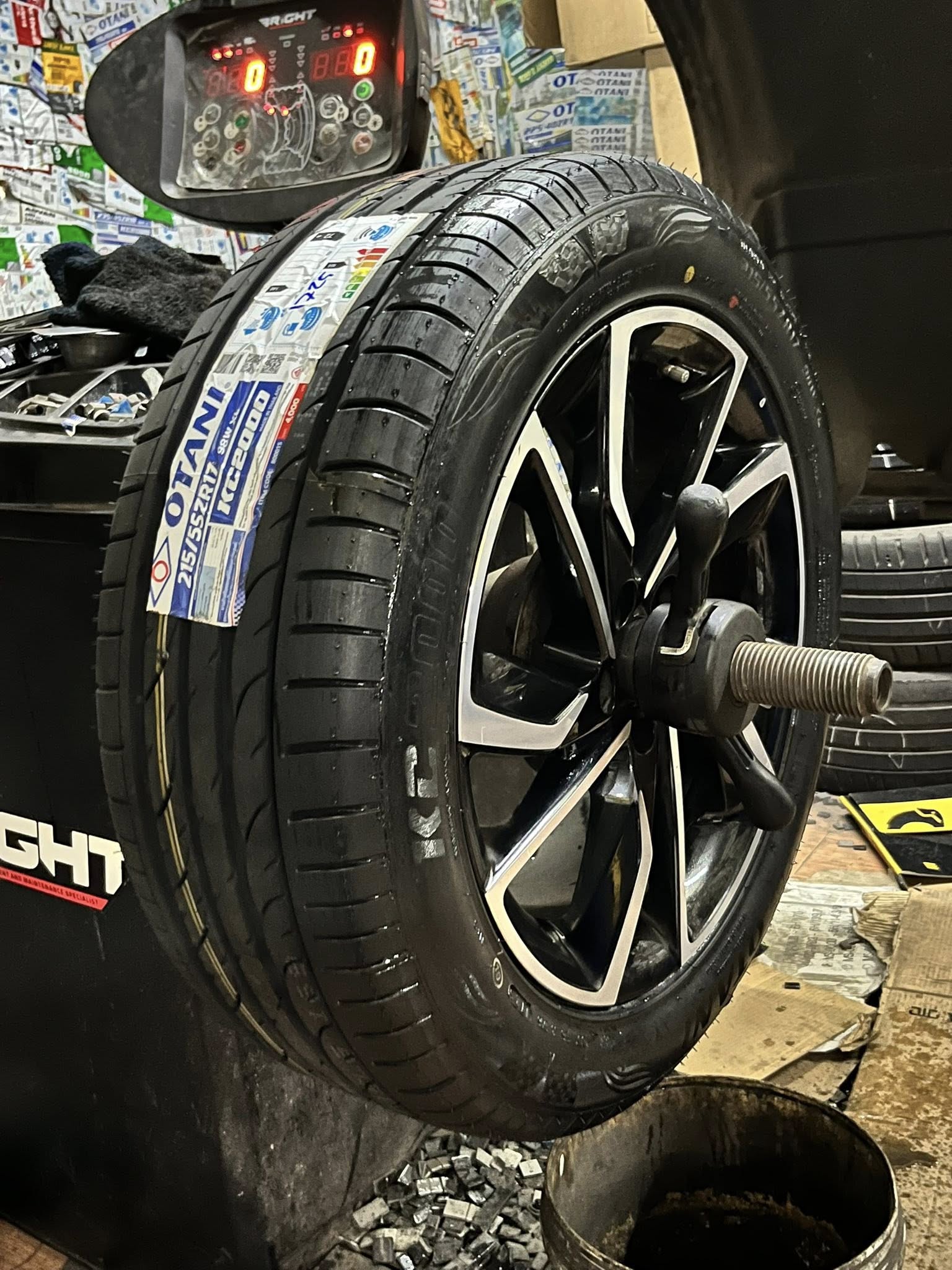 MG_ZS🚘เปลี่ยนยาง 🛞🐘#OTANI_KC2000 215/55R17