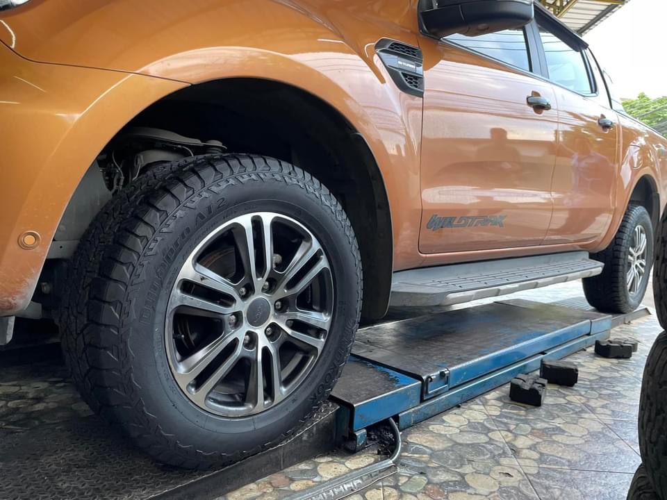 #FORD_RANGER🛞 #ยางสายลุย #ยางAT รุ่นใหม่ #ตัวหนังสือสีขาว #ยางแบรนด์เกาหลี #Hankook_Dynapro_AT2 265/60R18 #RF11