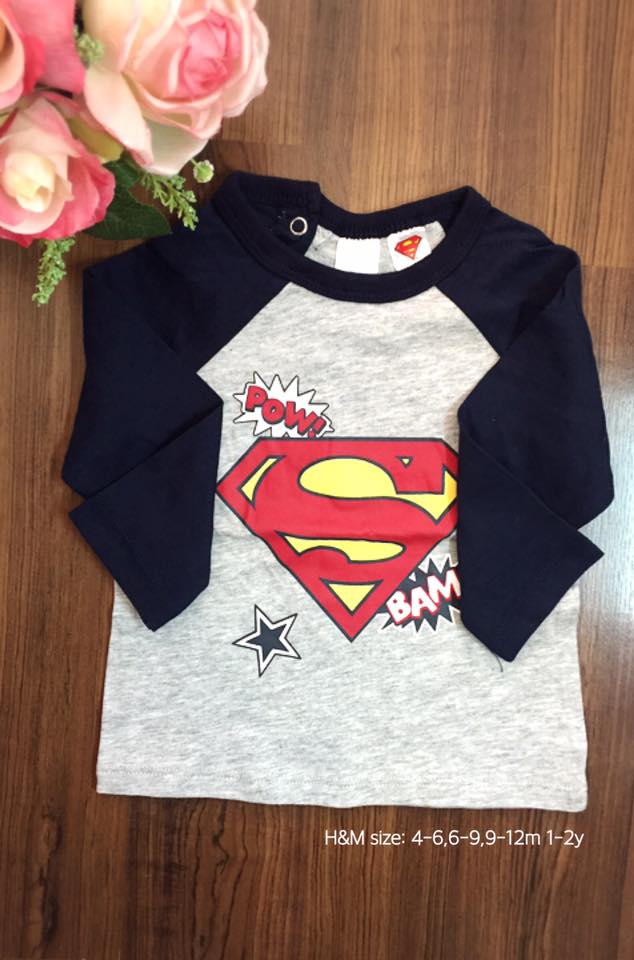 H&M เสื้อยืดแขนยาวเด็กชาย