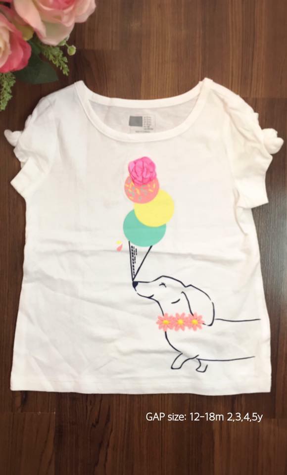 GAP เสื้อยืดเด็กหญิง