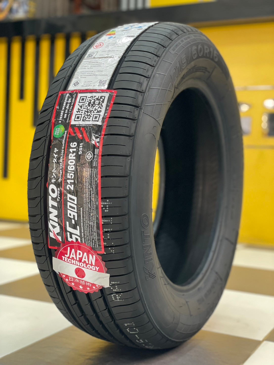 KINTO SC900 215/60R16 ยางใหม่ปี2024