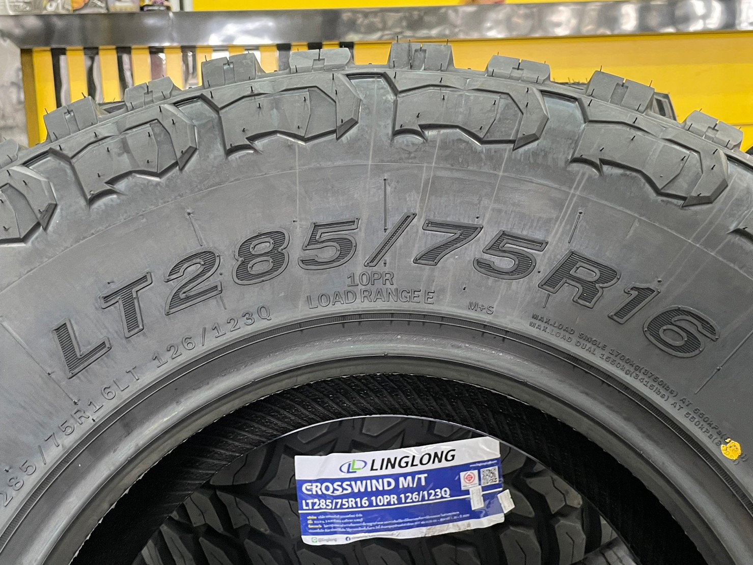 #LINGLONG_CROSSWIND #MT MUD TERRIAN 285/75R16 ยางใหม่ปี2023