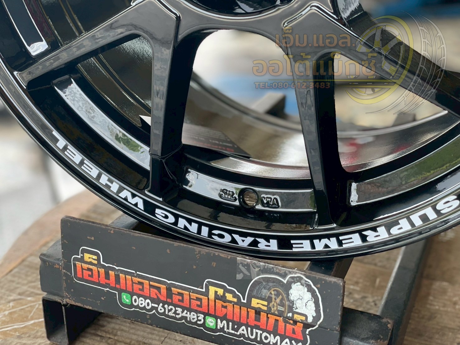 ล้อแม็กซ์ใหม่ขอบ18" #HOF_RACINGWHEELS #TC005 SP-TC05S 18x8.5J ET35 5x114.3 สีดำเงา