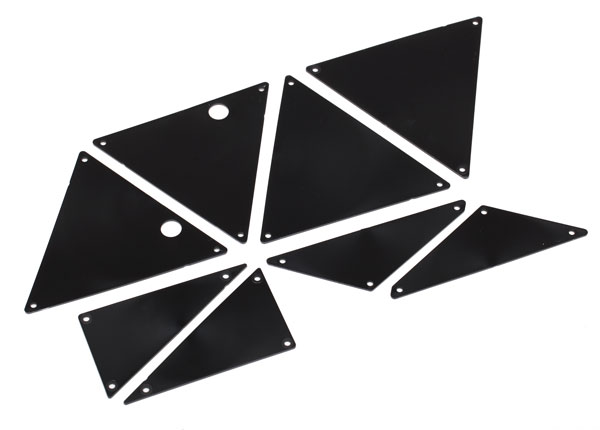 8434 Tube chassis, inner panels (front (2)/ middle (4)/ rear (2))