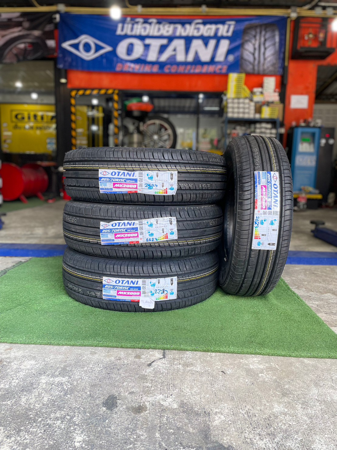OTANI MK2000 205/70R15 ยางใหม่ปี2023 สอบถามราคาโปรโมชั่นพิเศษ