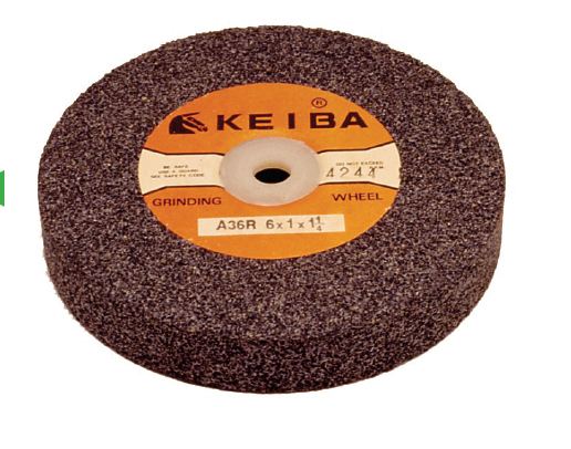 KEIBA หินเจียร สีเทา 10" x 1" x 1" เบอร์ 36 , 46 , 60