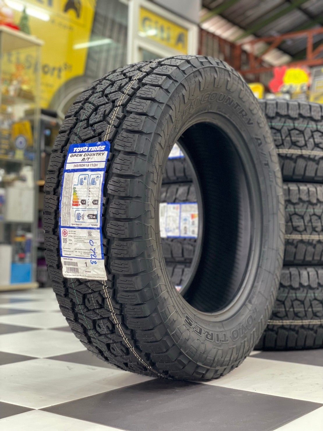 TOYO OPEN COUNTRY A/T 265/60R18 ยางใหม่ปี2023