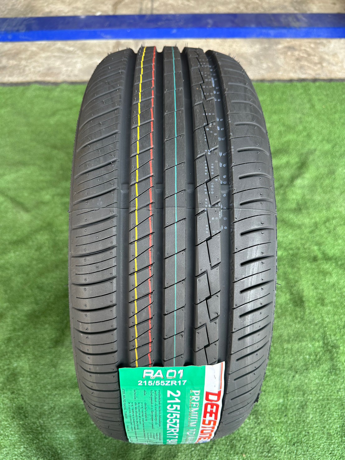 215/55R17 Deestone RA01 ยางใหม่ยางไทยคุณภาพดี ยางใหม่ปี2023