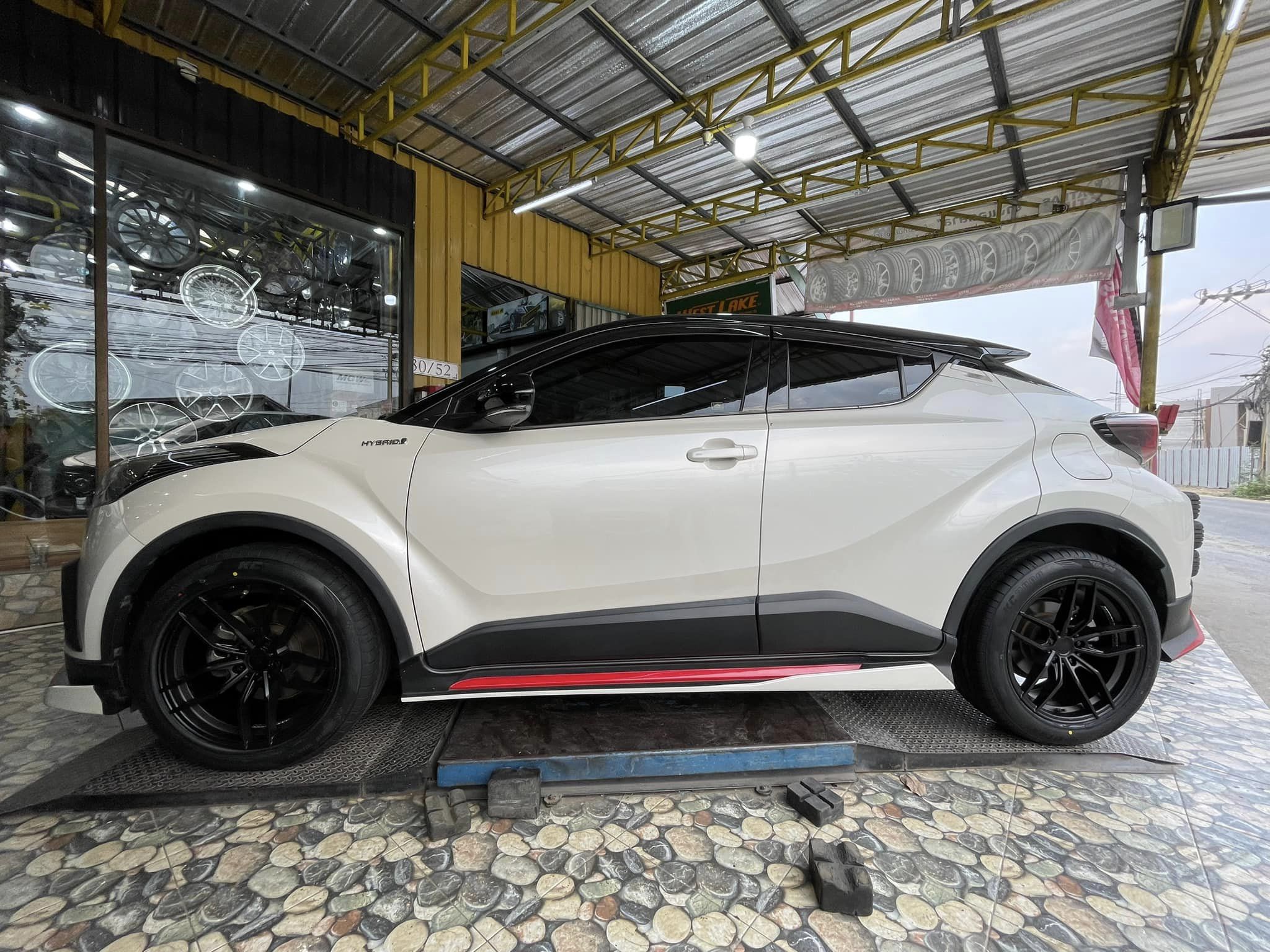 #TOYOTA_CHR❤️🌟⚡️ 🛞 #ล้อแม็กซ์18 5x114 #Graxy #Hof_RacingWheel 🛞 #OTANI_KC2000 235/50R18