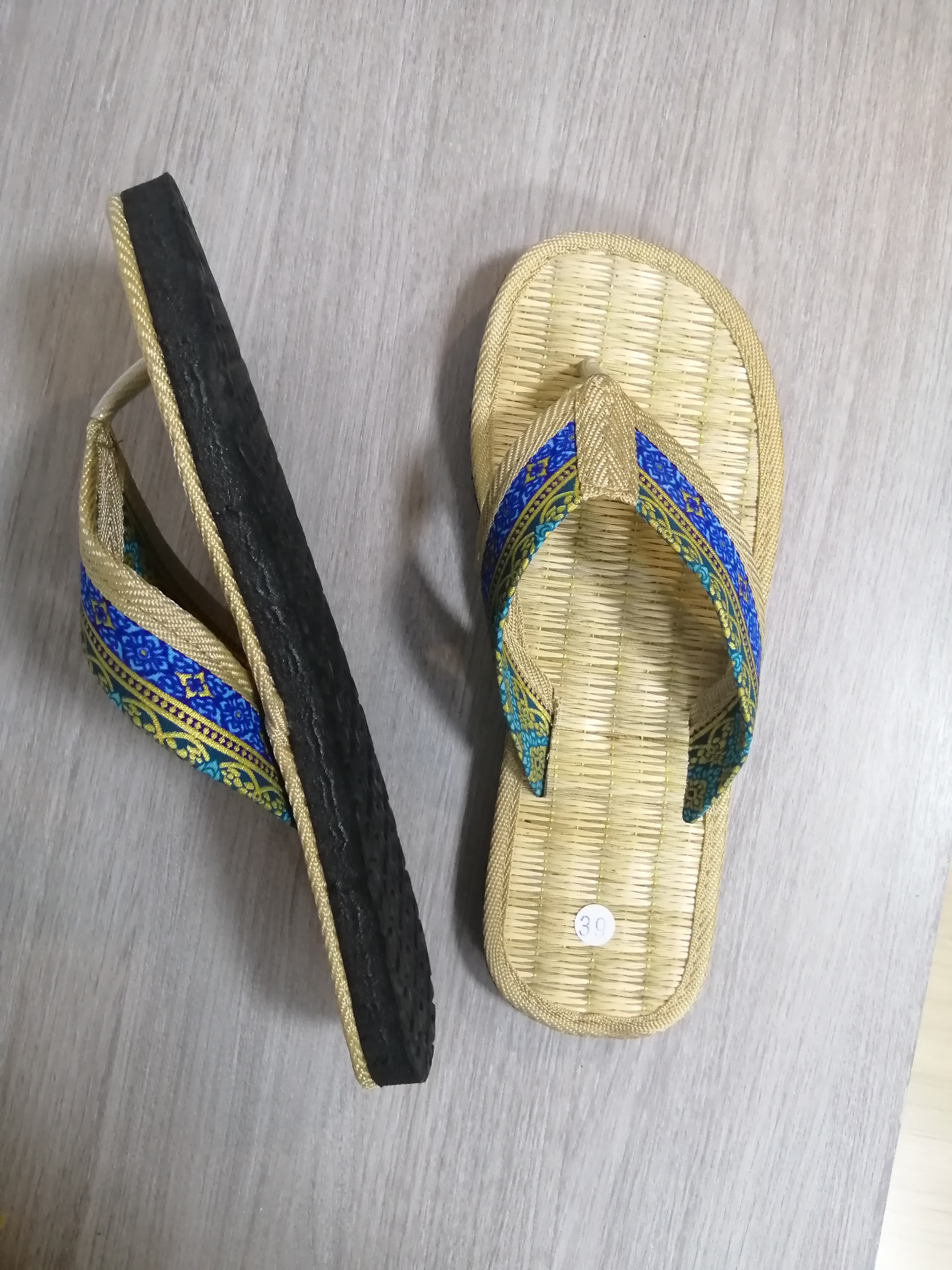 BSS306R : รองเท้าแตะสานใส่เที่ยว ราคาส่ง 1โหล 12 คู่