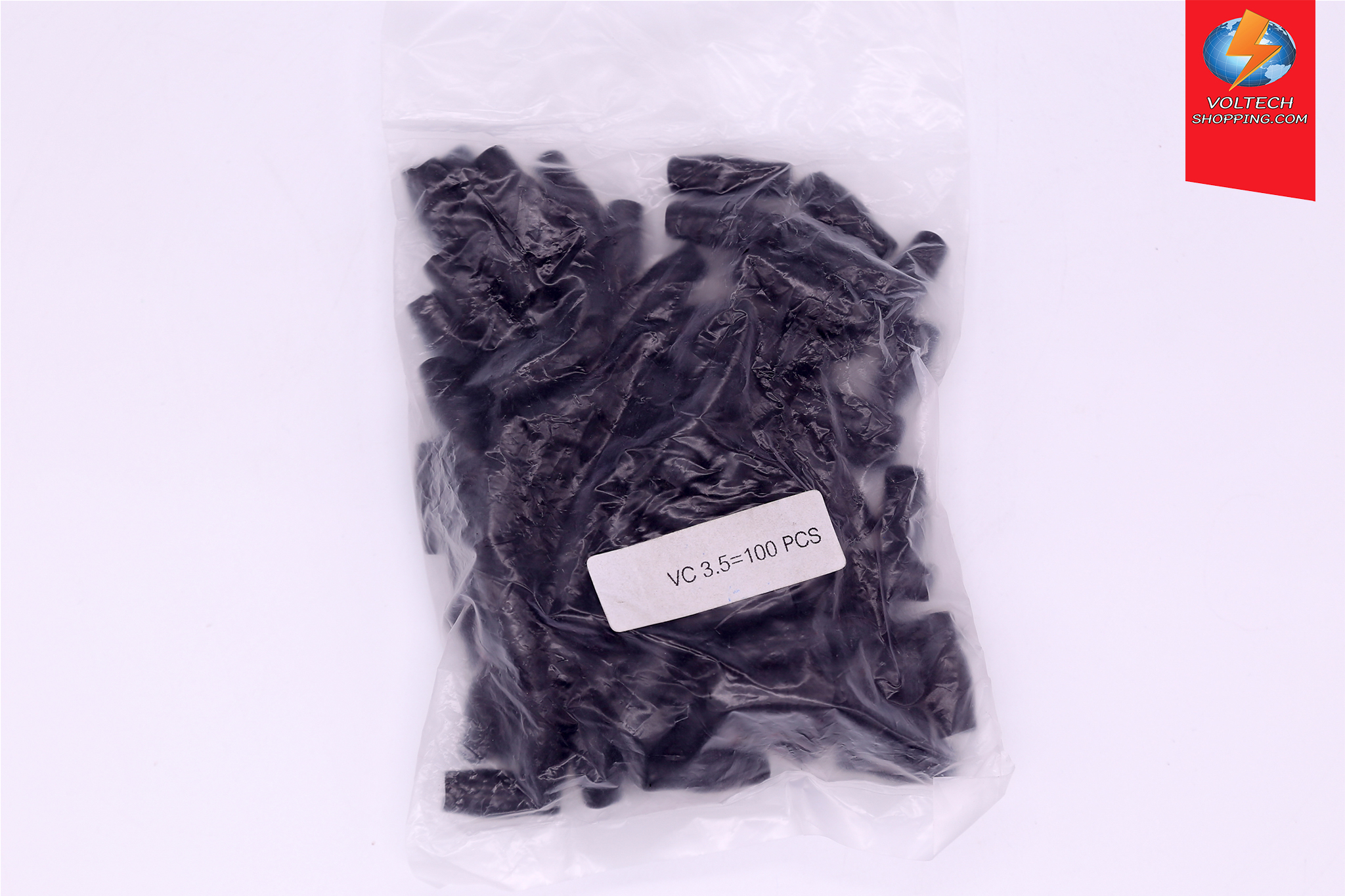 ปลอกหุ้มหางปลาสีดำ VC-003B