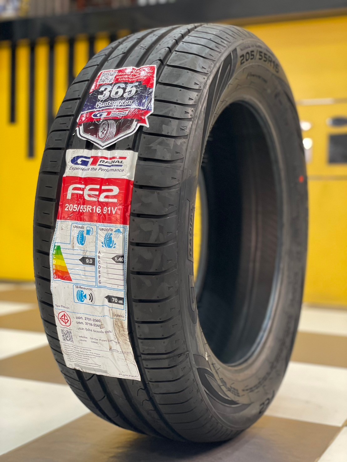 GT RADIAL FE2 205/55R16 ยางใหม่ปี2023