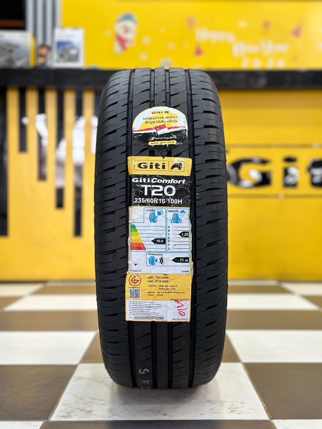 🛞#ยางใหม่จีที GITI ComfortT20 235/60R16 ยางใหม่ปี2024 🛞