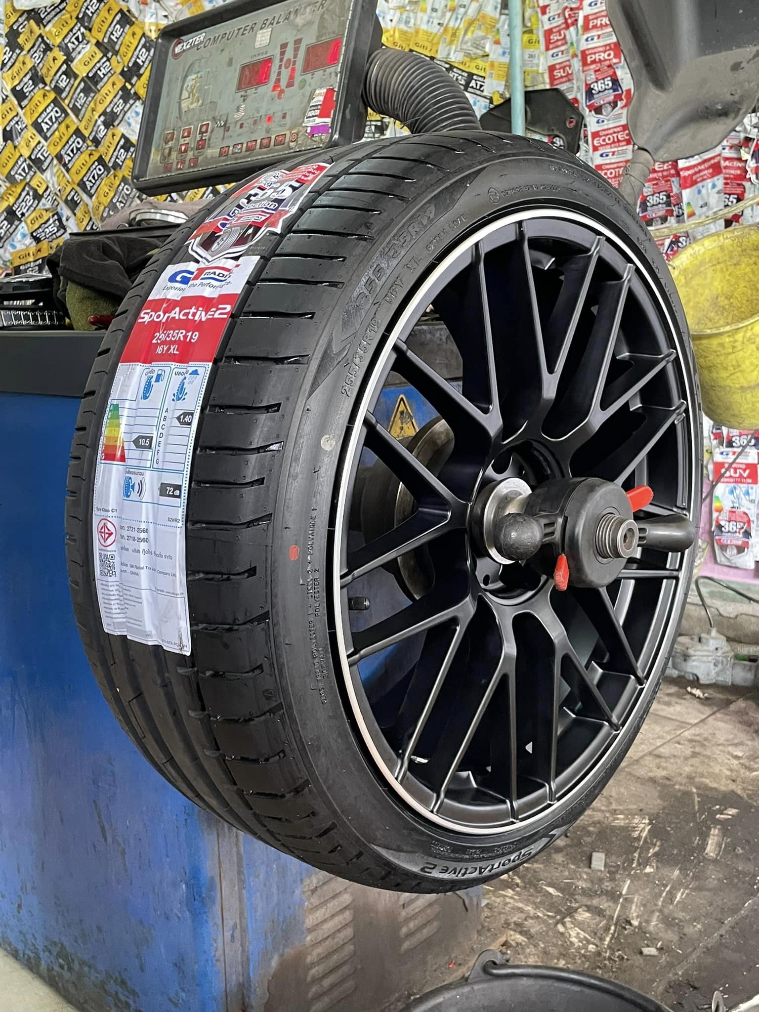 🛞 #GT RADIAL #SportActivE2 225/40R19 🛻 #GT RADIAL #SportActivE2 255/35R19 🛞 #ล้อแม็กซ์ใหม่ Mercedes-Benz 19X8.5 ET35 19X9.5 ET38 MBLP