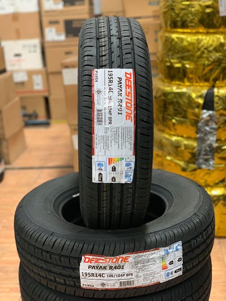 195R14 Deestone Payak R401 ยางกระบะบรรทุกคุณภาพดี
