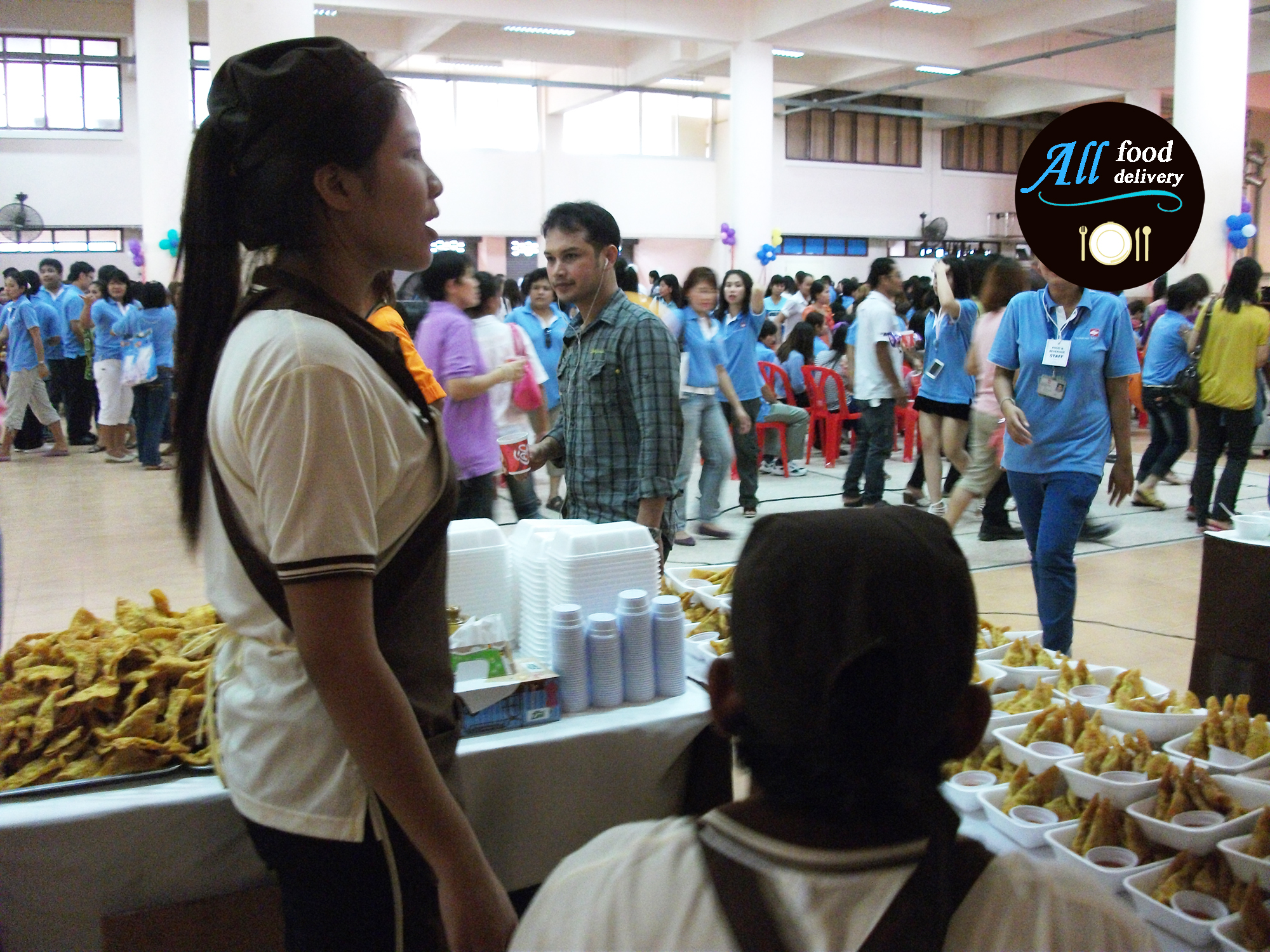 ซุ้มเกี๊ยวหมูทอด/เกี๊ยวไก่ทอด