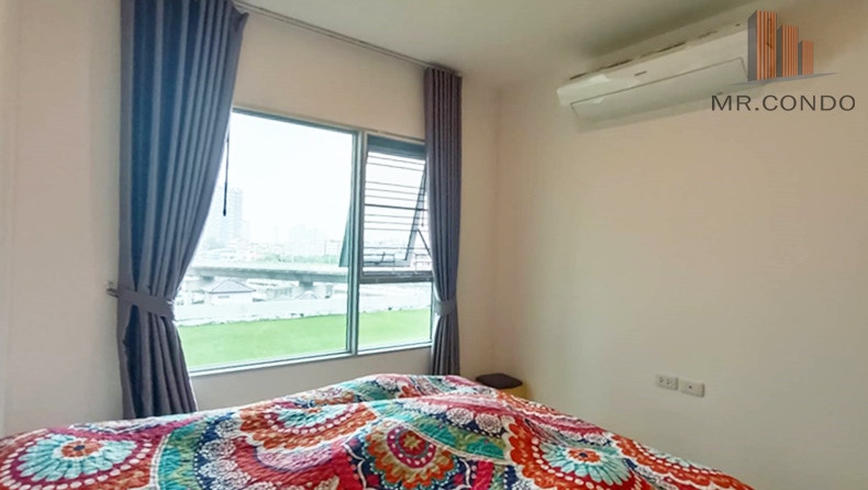 *FOR RENT* Aspire สาทร-ท่าพระ ห้องแต่งครบ Feel เหมือนอยู่บ้าน มองเห็นพื้นที่สีเขียวเหมือนมีสนามหญ้า หน้าบ้าน ติด BTS ตลาดพลู