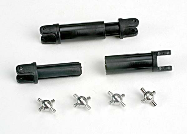 1651 Half-shafts (internal-splined (2)/external-splined (2))/ metal U-joints (4)