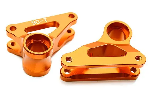 INT-C28627ORANGE Billet Machined Alloy 90T PRO2 Rear Rocker Arms for 1/10 E-Revo 2.0