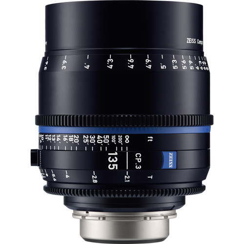 จำหน่ายเลนส์ ZEISS CP.3 135mm T2.1 Compact Prime Lens (Canon EF Mount, Feet)