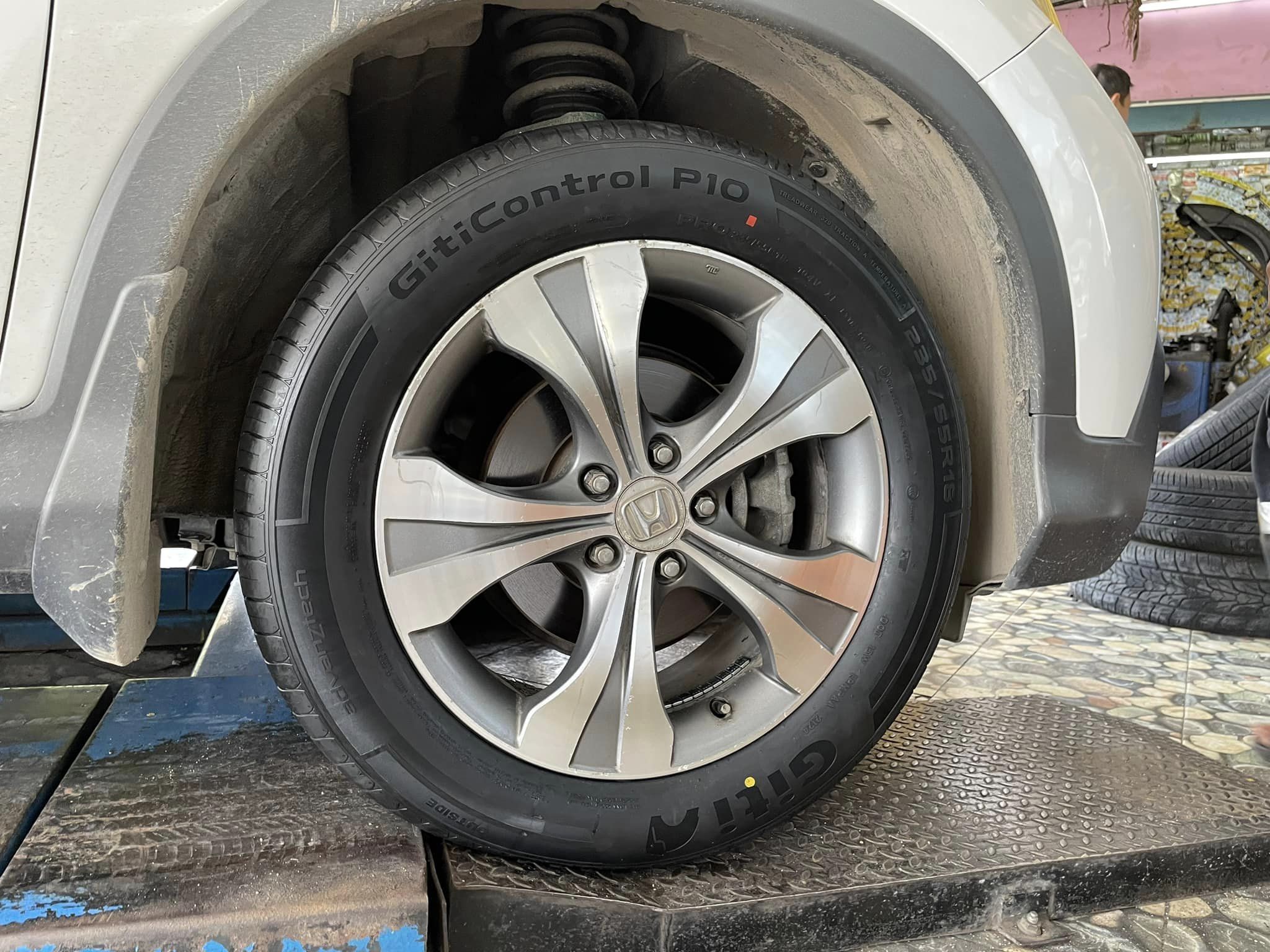 #HONDA_CR-V❤️ #GITI_CONTROL P10 235/55R18 ยางสมรรถนะสูงนุ่มเงียบ