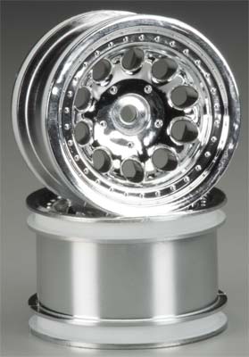 RPM-82223 Chrome Revolver 2.2" Rock Crawler Wheels - Narrow Wheelbase