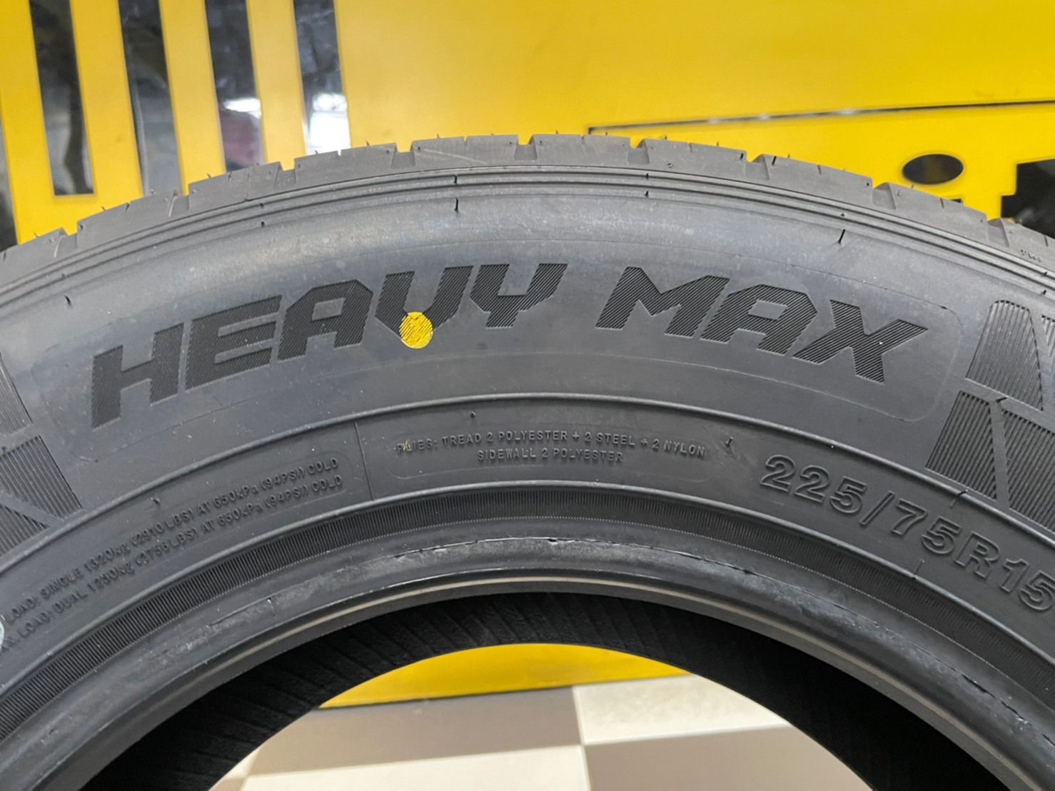 COSMIS Harvey MAX 225/75R15C 12PR ยางใหม่สายบรรทุก ห้ามพลาดยาง12ชั้นผ้าใบ ยางใหม่ปี2022