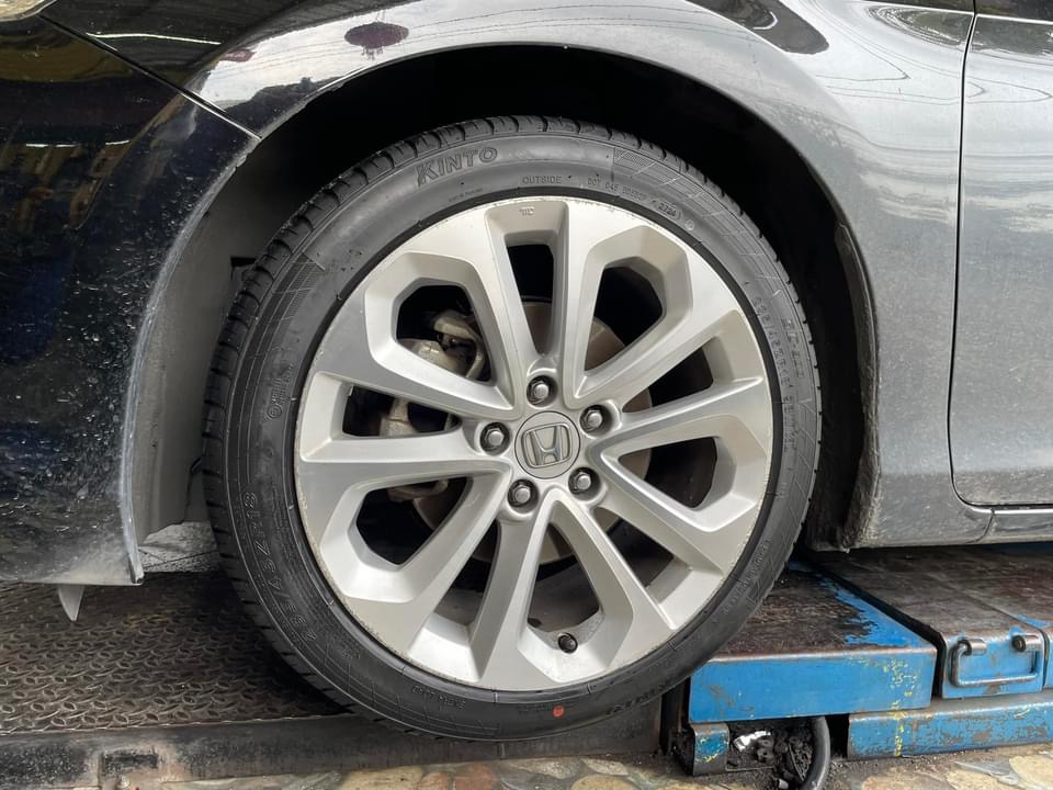 #HONDA_ACCORD เปลี่ยนยาง #KINTO_SC900_235/45R18