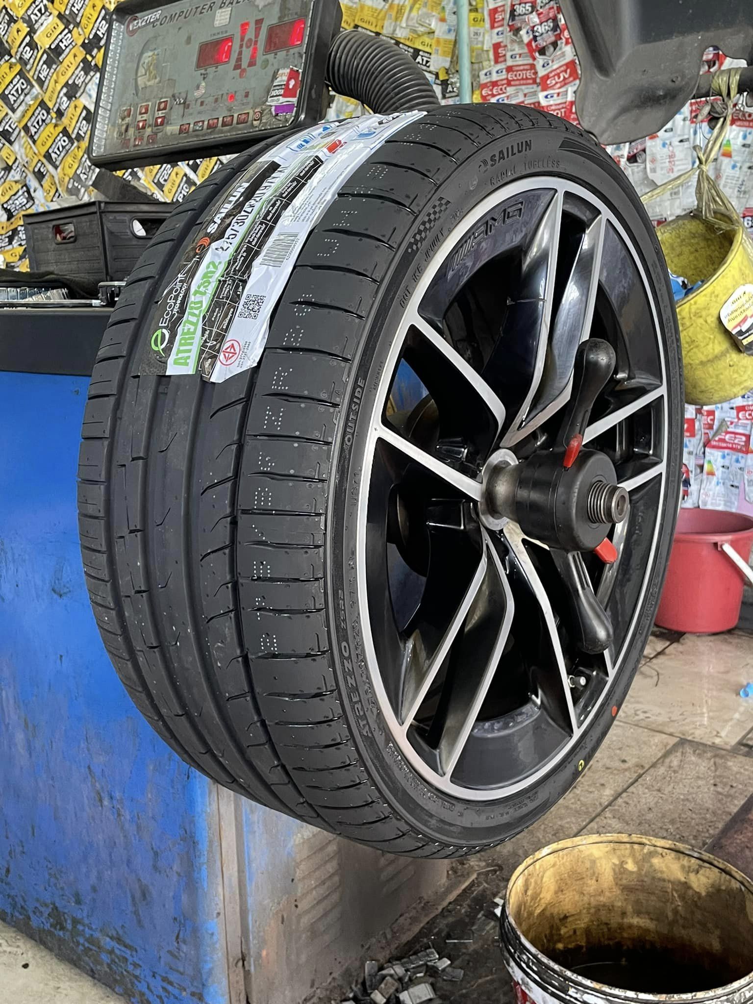 BENZ_CLS53🚘เปลี่ยนยางสปอร์ตสมรรถนะสูง#SAILUN_ZSR2_Ecopoint3_245/35R20 ❤️ 🛞 #SAILUN_ZSR2_Ecopoint3_275/30R20