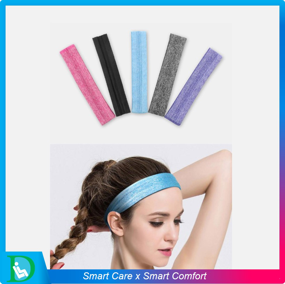 FIT360 ผ้าคาดศรีษะ ผ้าคาดหัว AOLIKES ผ้าคาดซับเหงื่อ (B) ผ้าคาดศรีษะซับเหงื่อ ผู้ชาย ผู้หญิง ผ้าคาดผมออกกำลังกาย ผ้าคาดหัวกันเหงื่อเข้าตา
