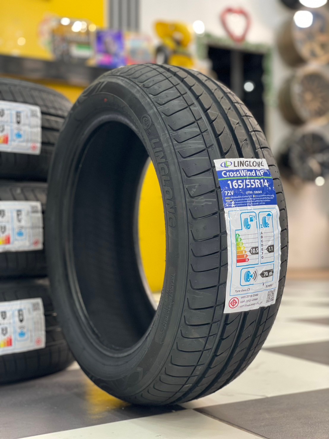 ยางใหม่ #LINGLONG_CROSSWIND_HP 165/55R14 ยางใหม่ปี2023